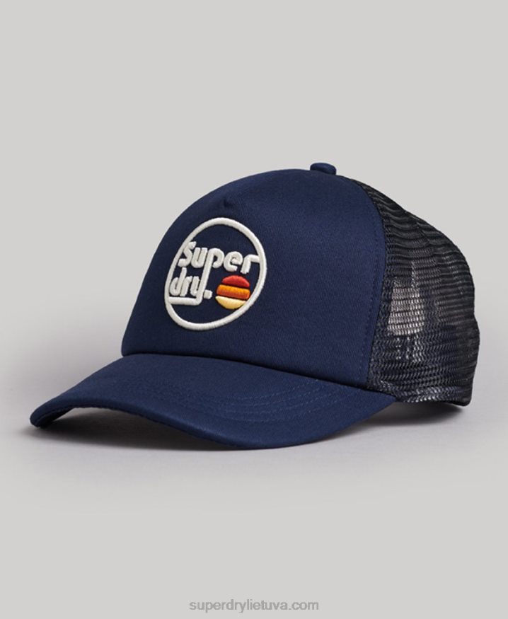 Superdry Vintage Trucker Cap Navy Men