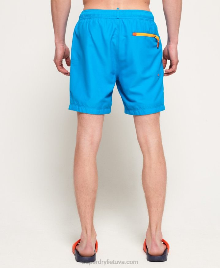 Superdry Waterpolo Swim Shorts Blue Men