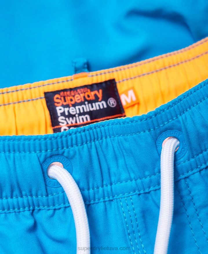 Superdry Waterpolo Swim Shorts Blue Men