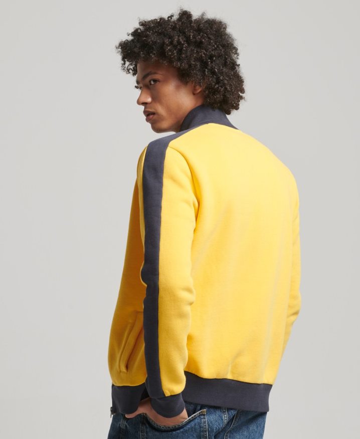 Superdry x Ringspun Football Brazil Track Top Yellow Men