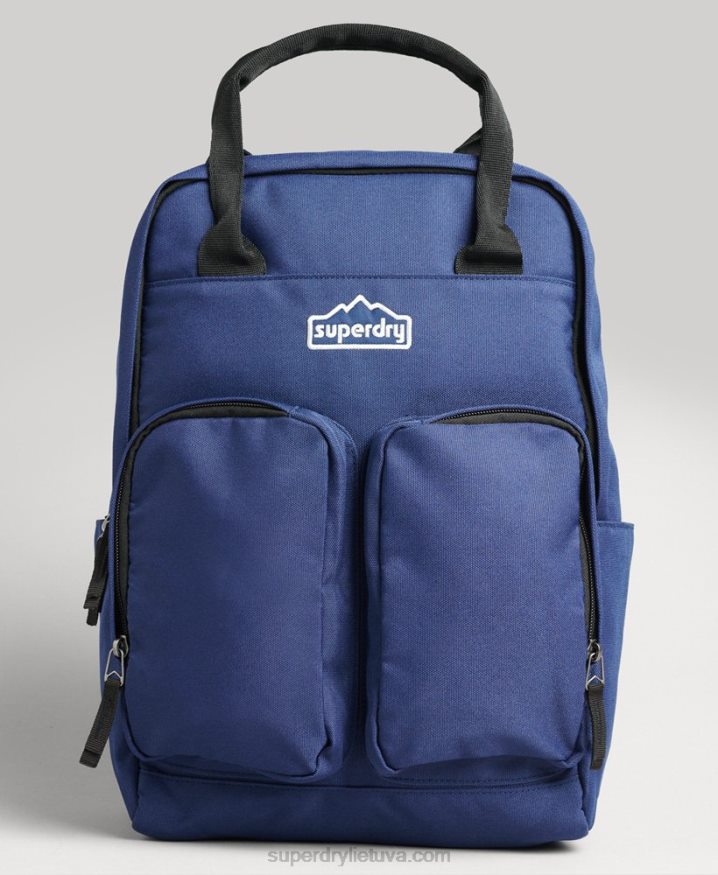 Superdry Top Handle Backpack Navy Men