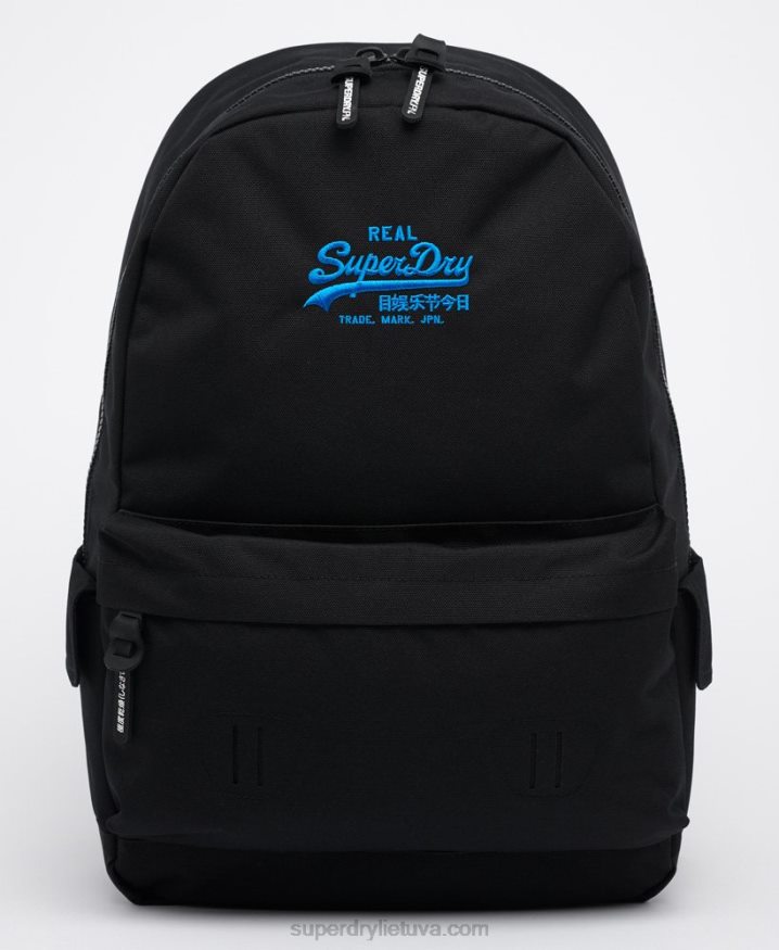 Superdry Vintage Logo Montana Rucksack Black Men Superdry Vintage Logo Montana Rucksack Black Men