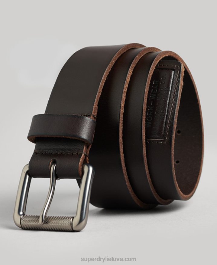 Superdry Badgeman Belt Brown Men