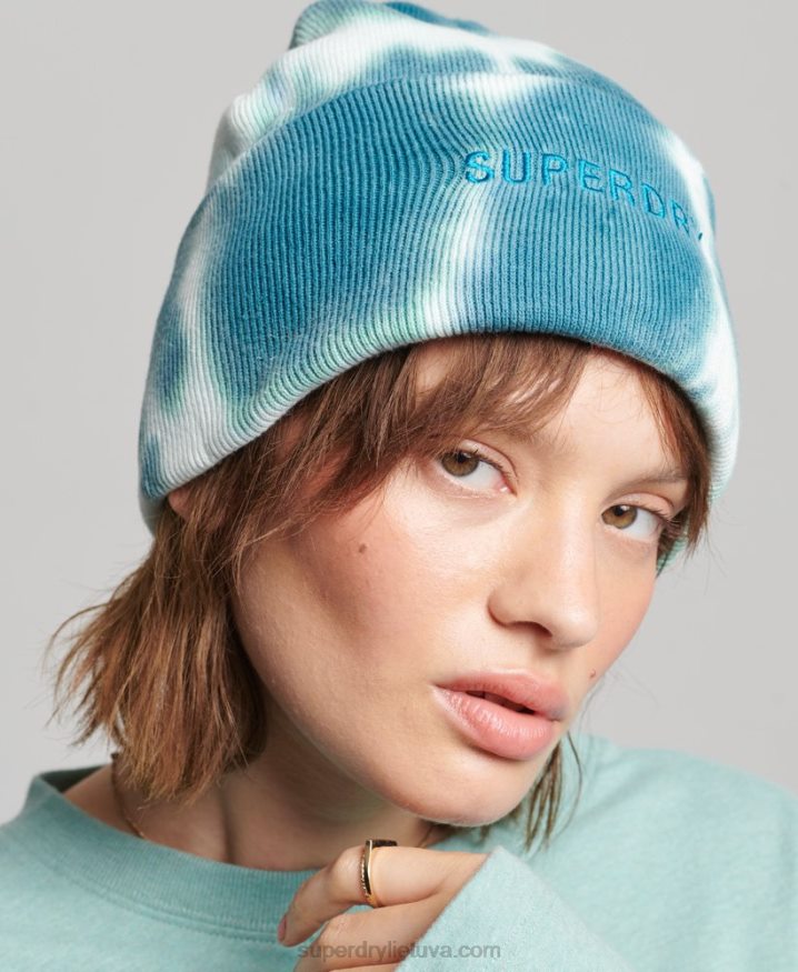 Superdry Dyed Beanie Green Men