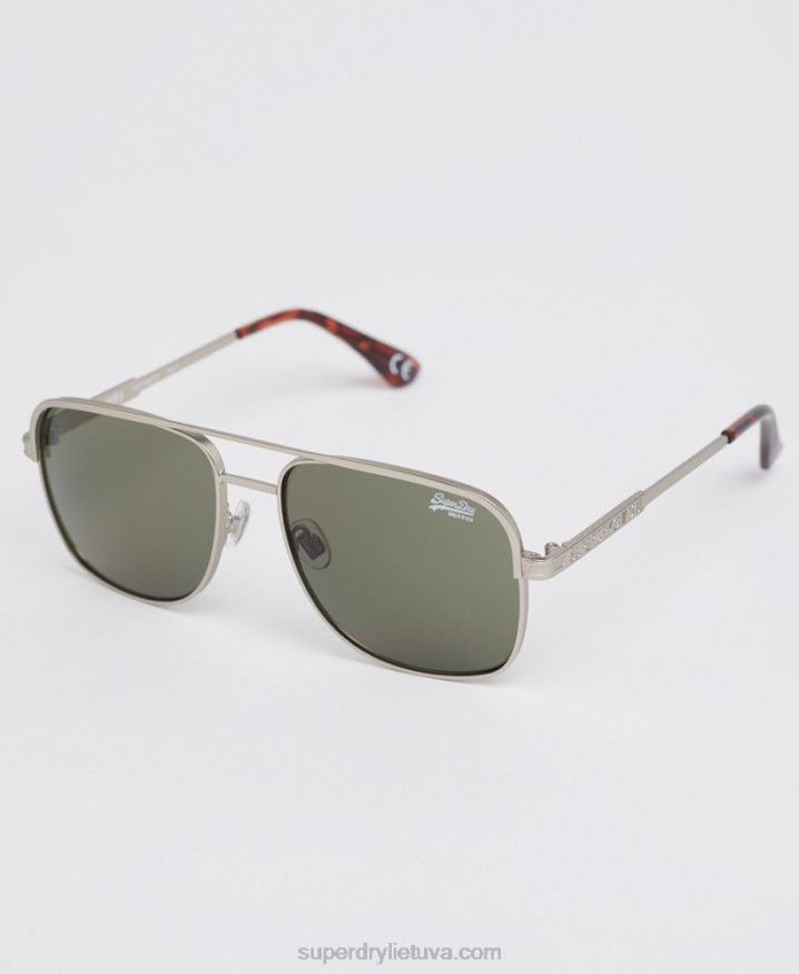 Superdry Harrison Sunglasses Silver Men