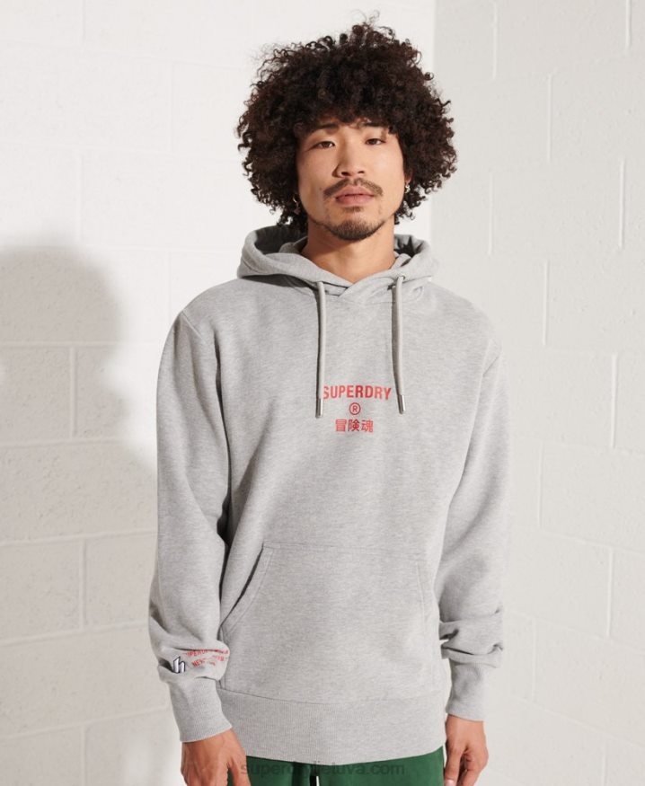 Superdry Independent Hoodie Grey Men