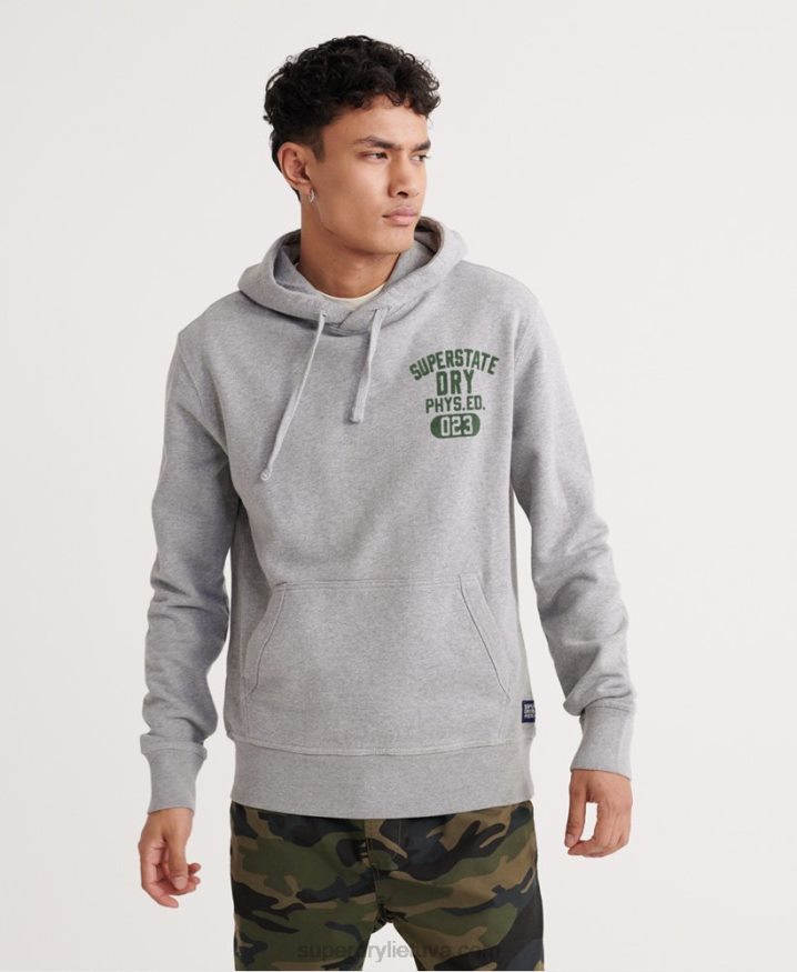 Superdry Superstate Hoodie Grey Men