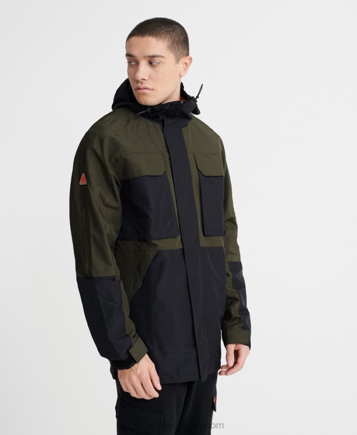 Superdry Desert Alchemy 5 pocket Jacket Green Men