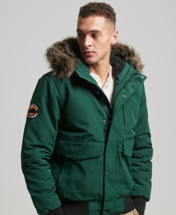 Superdry Everest Bomber Jacket Green Men