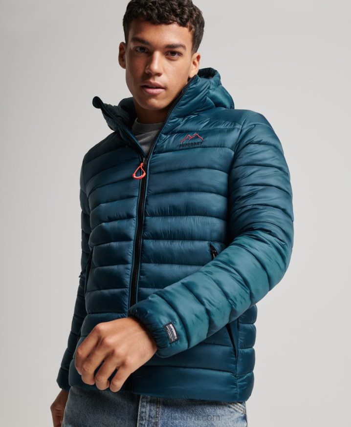 Superdry Lightweight Padded Jacket Blue Men