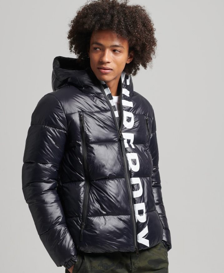 Superdry Mountain Hooded Alpine Jacket Black Men