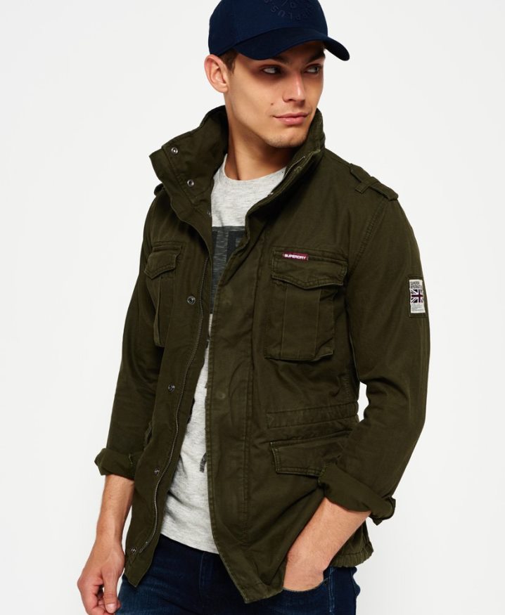 Superdry Rookie Heavy Weather Field Jacket Green Men