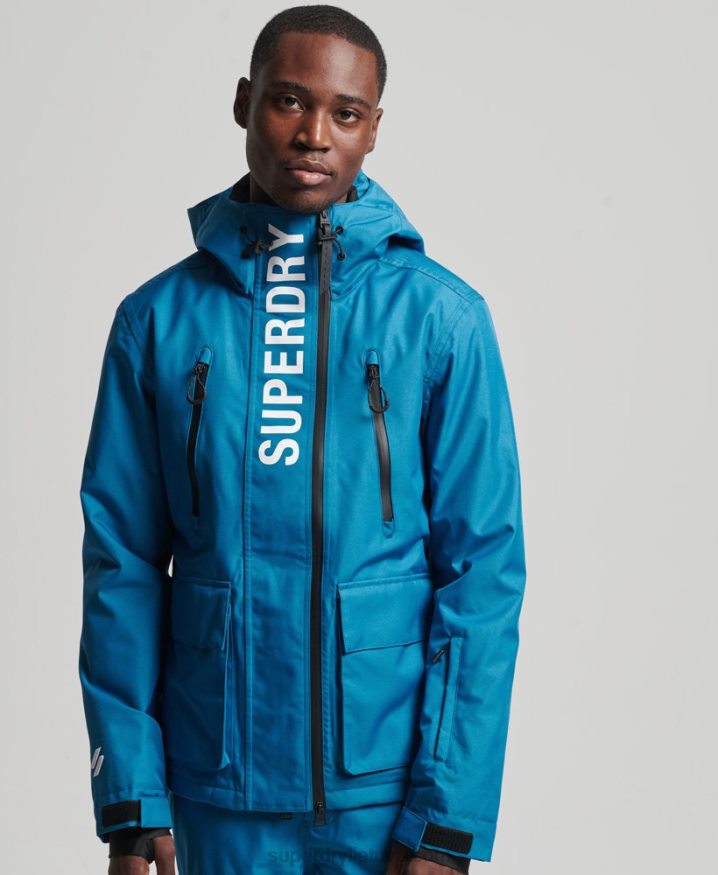 Superdry Ski Rescue Jacket Blue Men