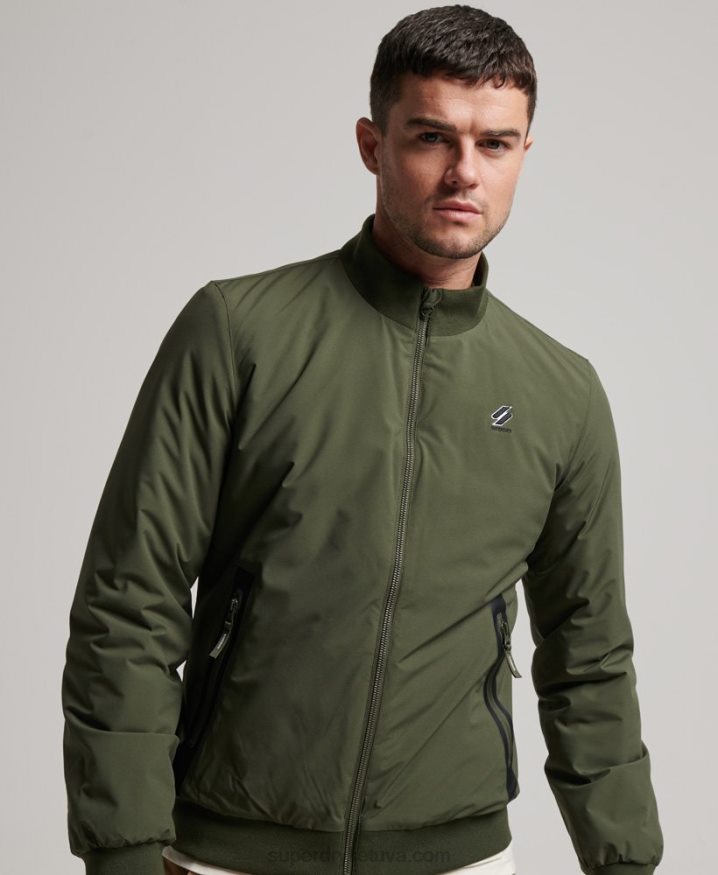 Superdry Training Harrington Jacket Khaki Men