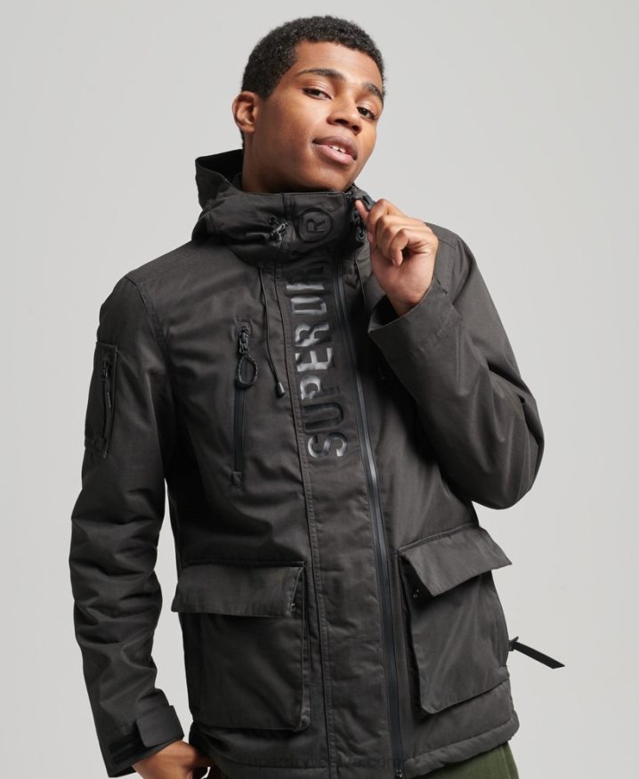 Superdry Ultimate Microfibre SD Wind Jacket Dark Grey Men