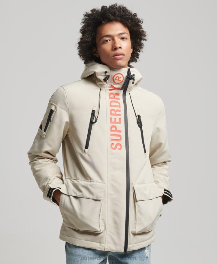 Superdry Ultimate SD Windcheater Jacket Beige Men