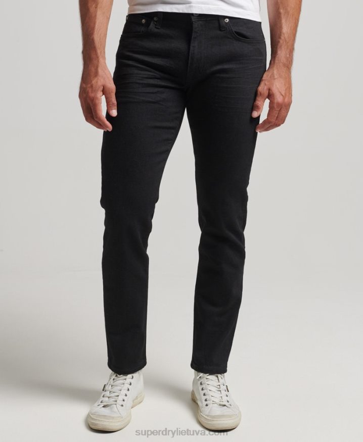 Superdry Organic Cotton Slim Jeans Black Men