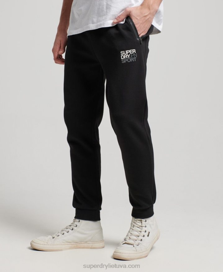 Superdry Gymtech Joggers Black Men