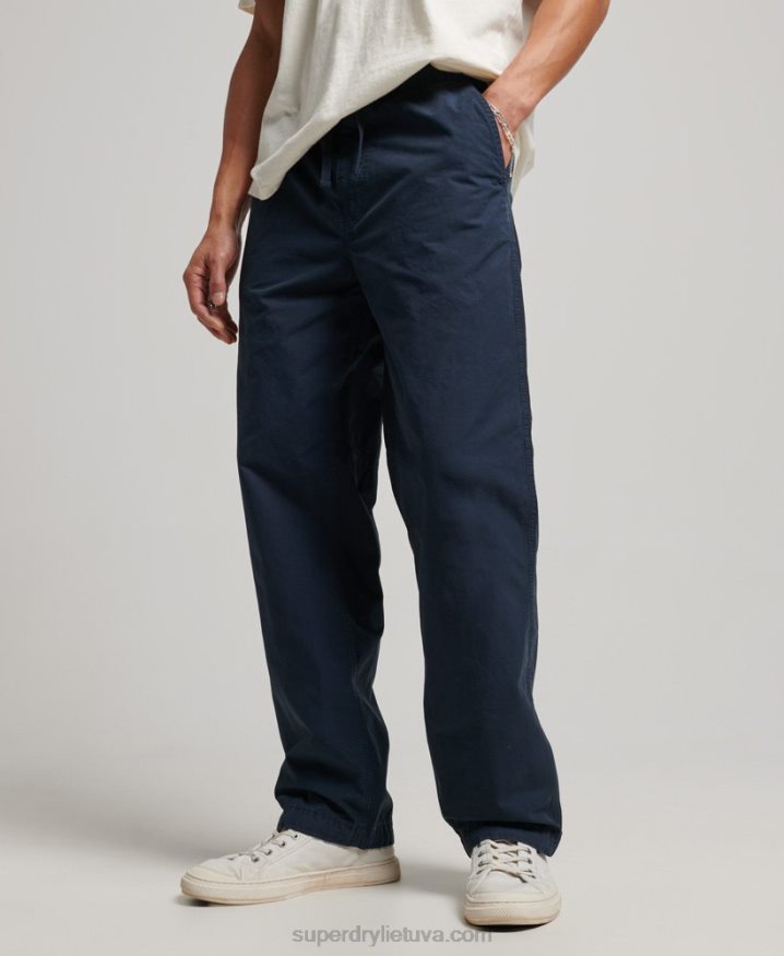 Superdry Woven Joggers Navy Men