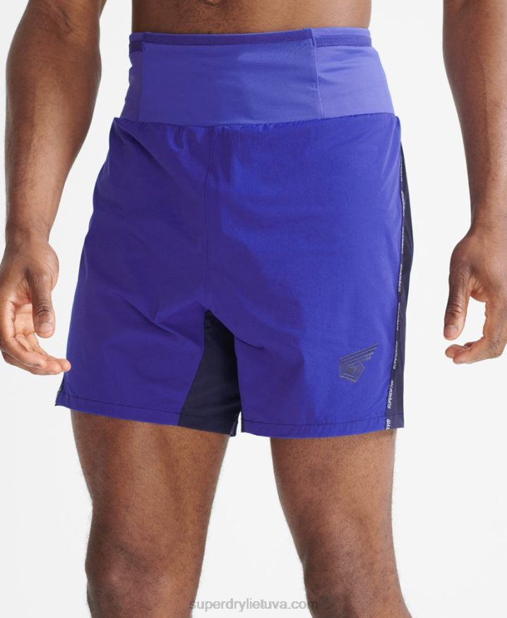 Superdry Run Premium Shorts Blue Men