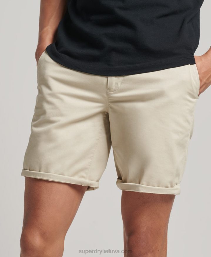 Superdry Slim Stretch Chino Shorts Beige Men