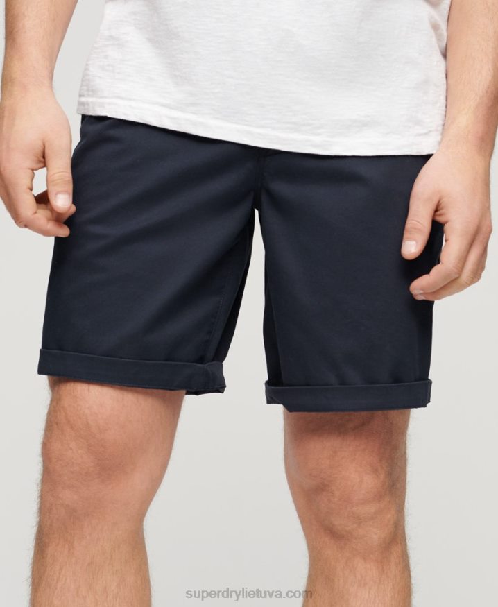 Superdry Slim Stretch Chino Shorts Navy Men