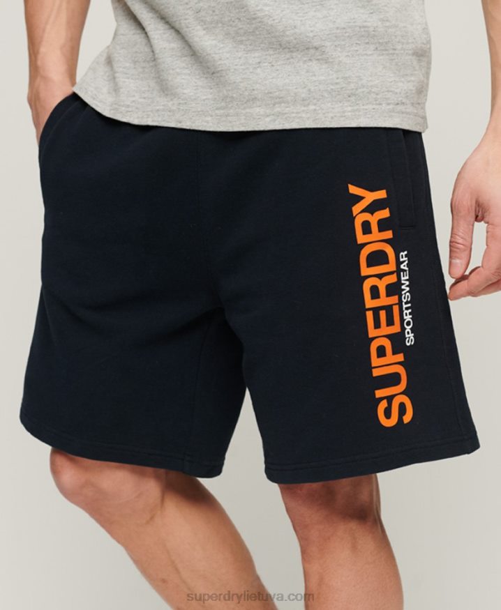 Superdry Sportswear Loose Shorts Navy Men