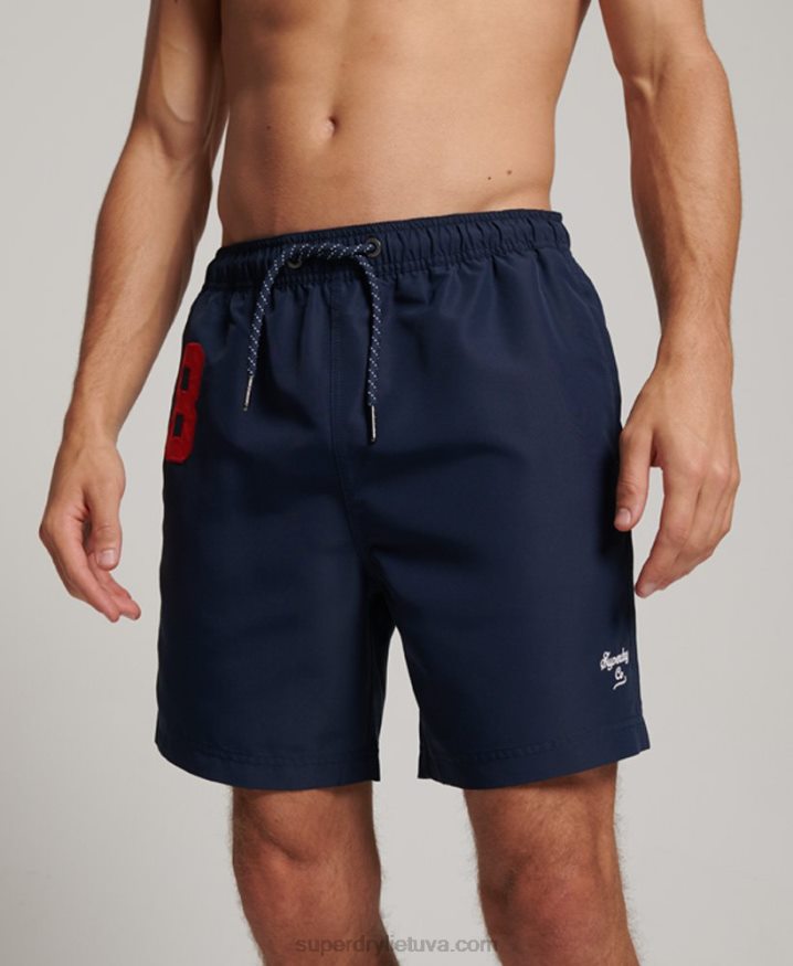 Superdry Polo Recycled Swim Shorts Navy Men