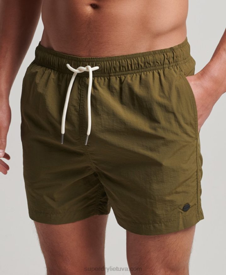 Superdry Recycled Swim Shorts Green Men