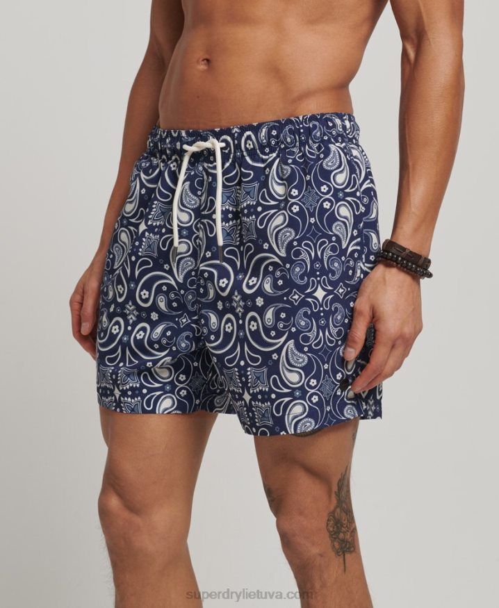 Superdry Recycled Swim Shorts Navy Men