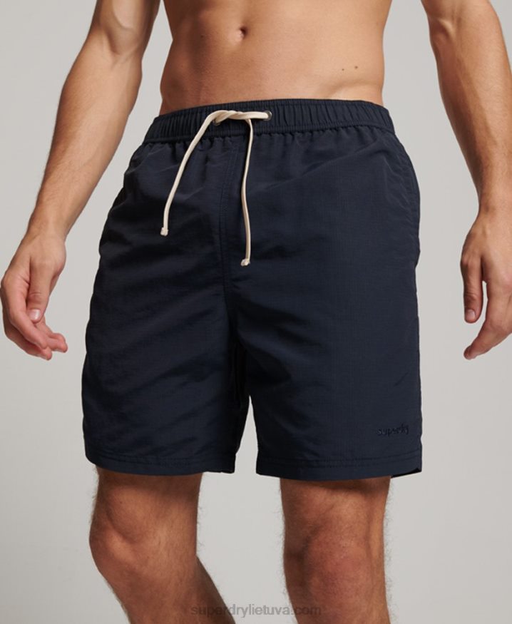 Superdry Ripstop Recycled Swim Shorts Navy Men