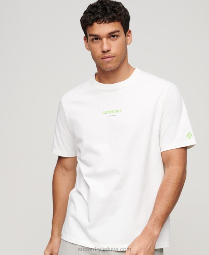 Superdry Sportswear T-Shirt White Men