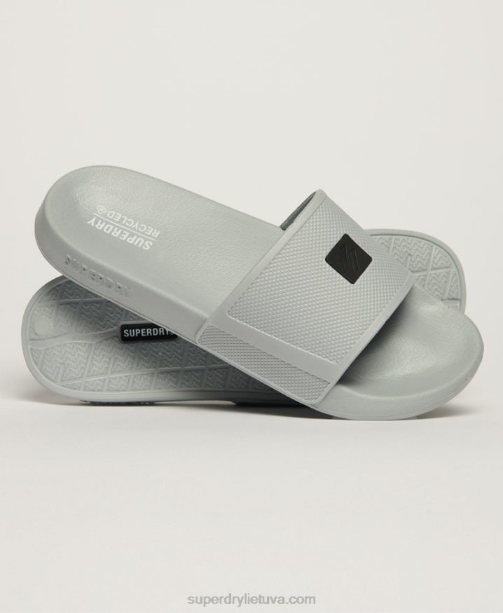 Superdry Code Tech Sliders White Men